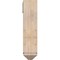 Ekena Millwork Merced Arts and Crafts Smooth Bracket w/ Offset Brace, Douglas Fir, 7 1/2"W x 28"D x 32"H BKT0806X28X32MRC03SDF - alternate 4